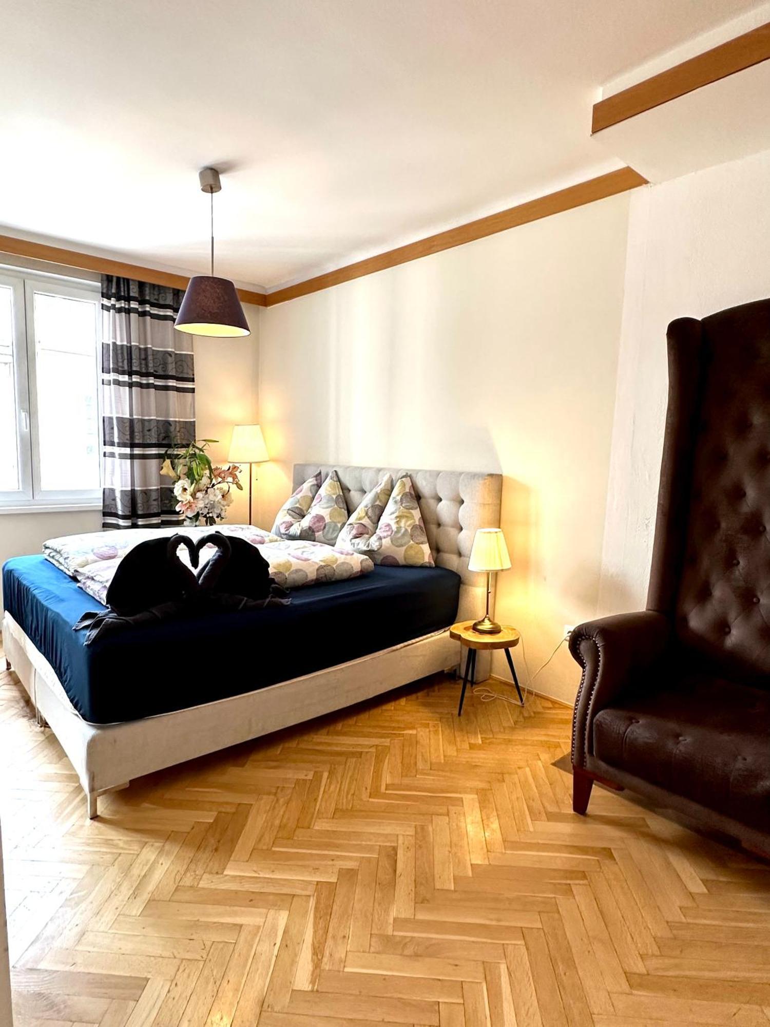 Center Apartment With 360° Rooftop Viena Exterior foto